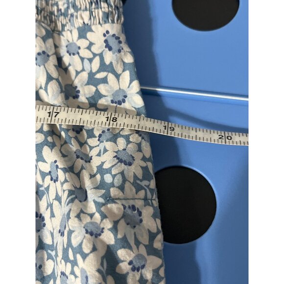 Madewell Lucie Smocked Floral Midi Dress With Puff Sleeves Medium - Picture 14 of 16